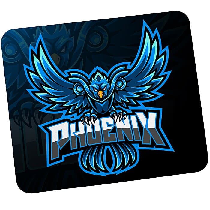 Sublimated Rectangle Soft Mouse Pad - 1/8 inch