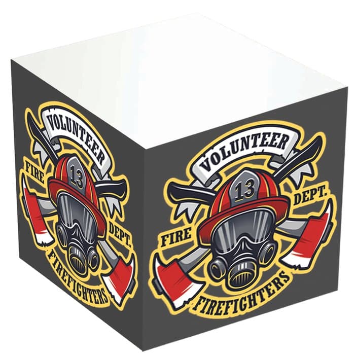 Souvenir Sticky Note Cube - 2-3/8 inches x 2-3/8 inches x 2-3/8 inches