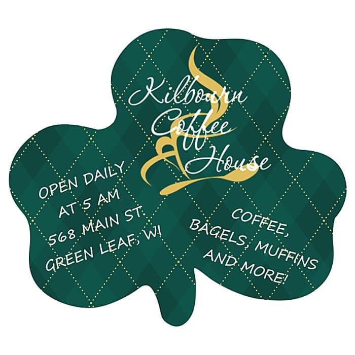 Flat Flexible Magnet - Shamrock