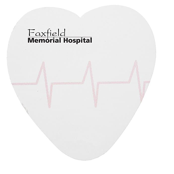 Souvenir Sticky Note - Heart - Pulse - 25 Sheet