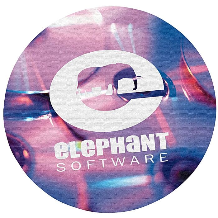 Sublimated Round Soft Mouse Pad - 1/8 inch