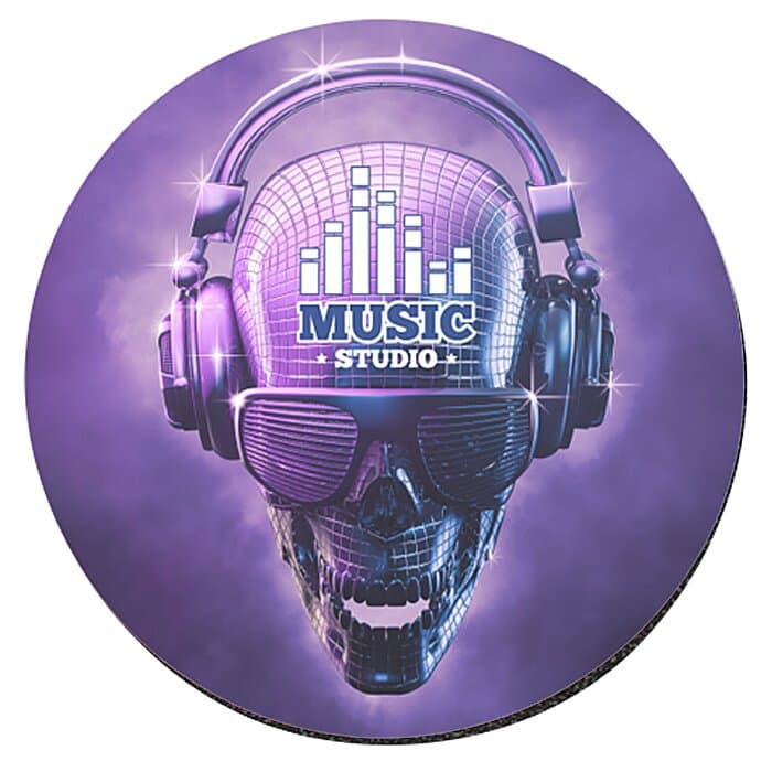 Firm Mouse Pad - 8-inch Diameter - Round