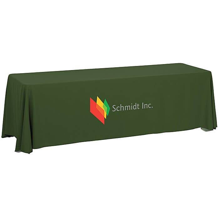 Serged Closed-Back Table Throw - 8 feet