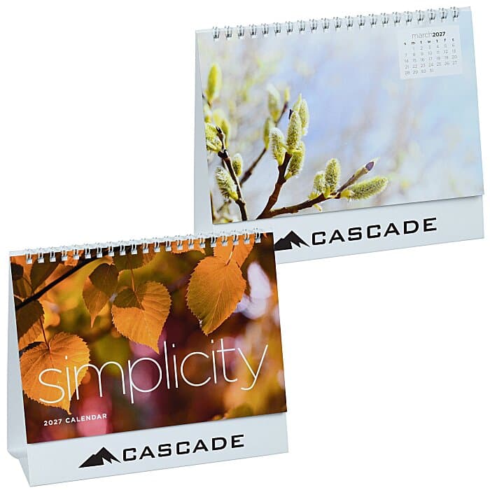 Simplicity Desk Calendar - Large