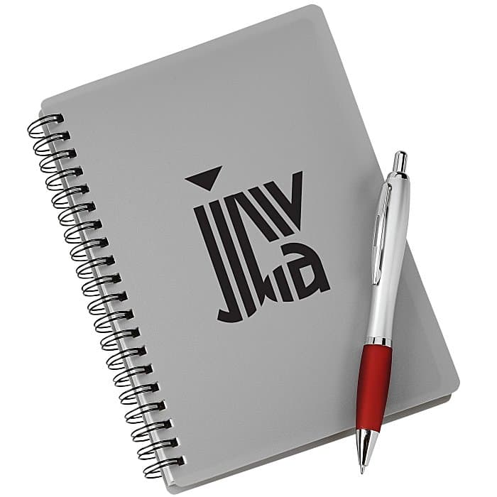 Silver Pocket Buddy Notebook Set