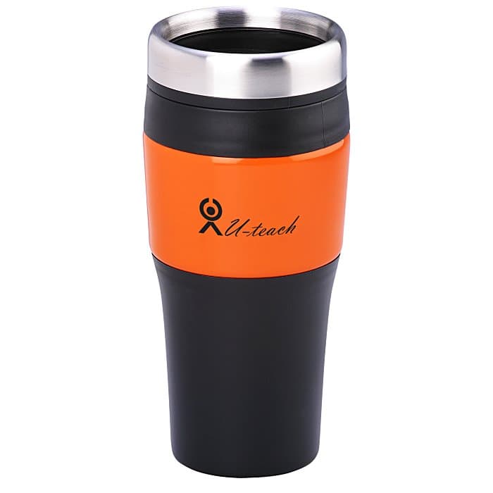 Promotional Metallic Panel Tumbler - 16 oz.
