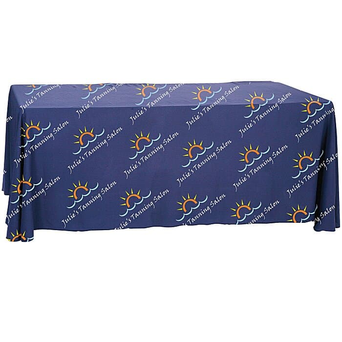 Serged Convertible Table Throw - 4 feet to 6 feet - Full Color
