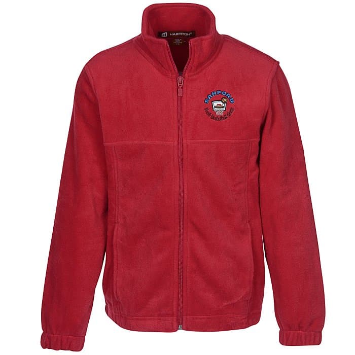 Harriton Full-Zip Fleece - Youth