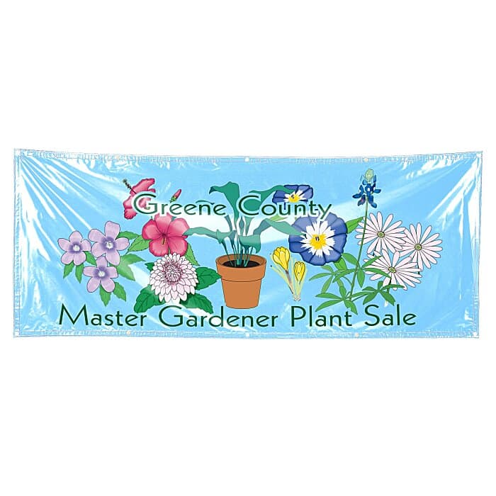 Vinyl Banner with Grommets - 3' x 8'