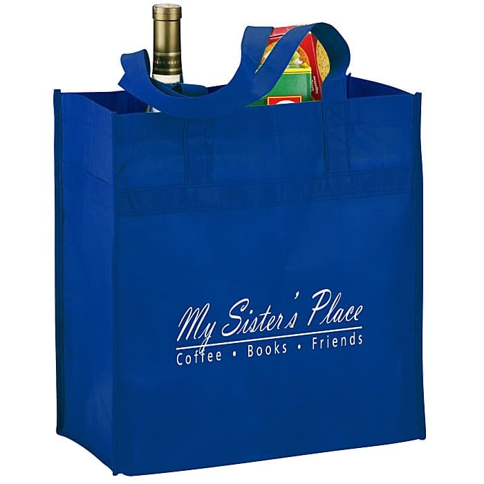 Polypropylene Reusable Grocery Bag - 14 inches x 13 inches