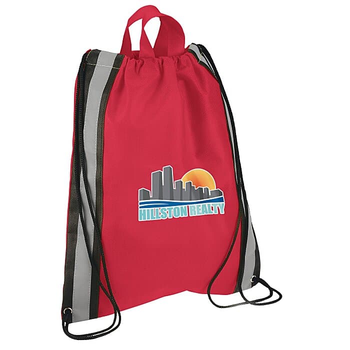 Reflective Stripe Sportpack - 16 inches x 13 inches - Full Color