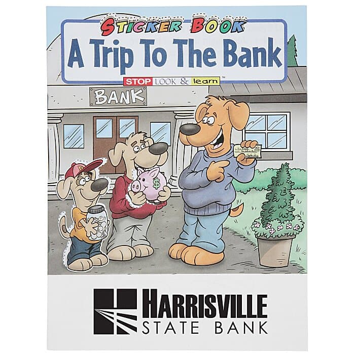 A Trip To The Bank Sticker Book
