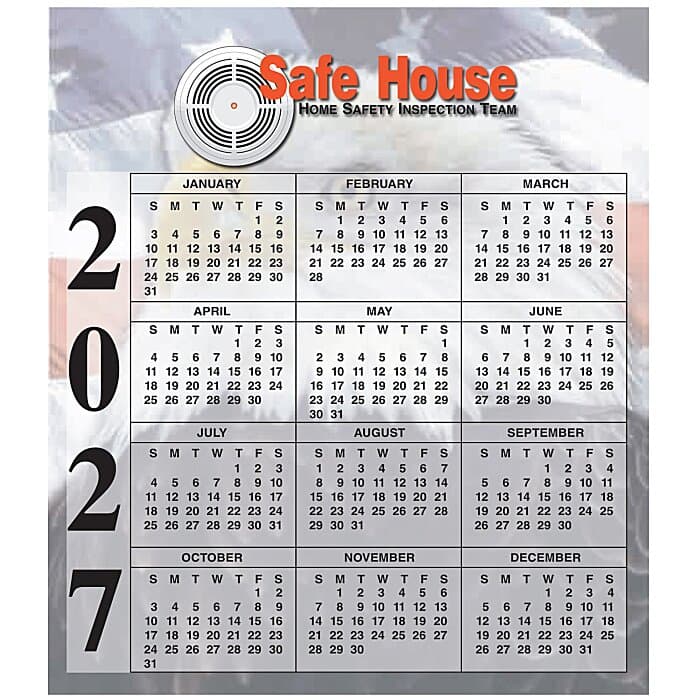Calendar Magnet - Small - Patriotic