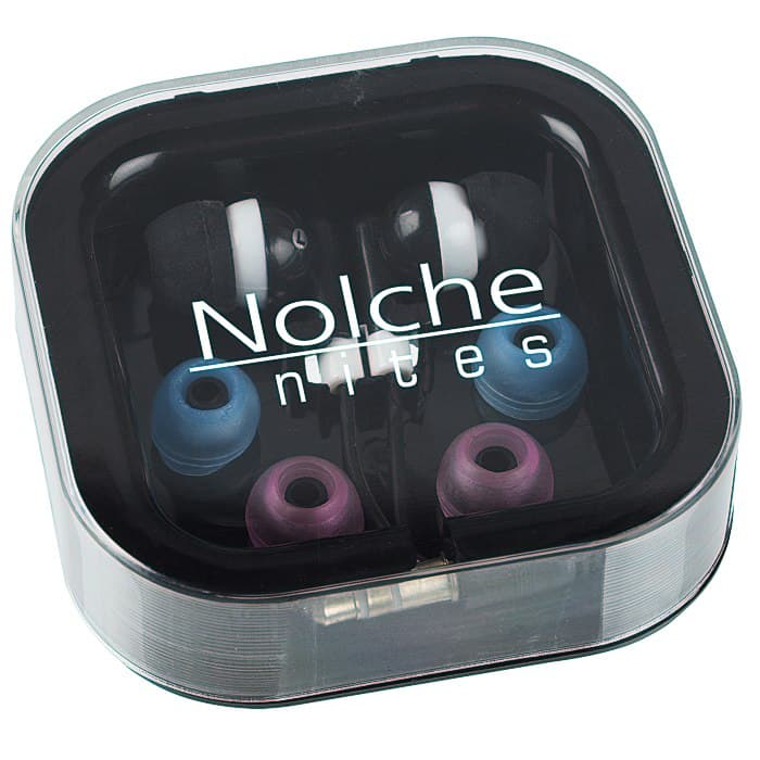 Earbuds with Interchangeable Covers