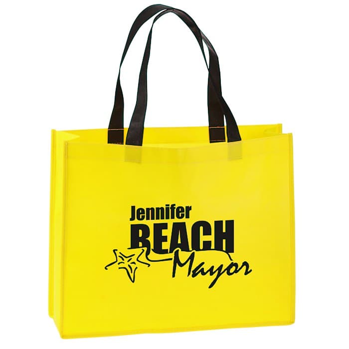 Raindance Laminated Tote Bag - 12 3/4 inches x 16 1/8 inches