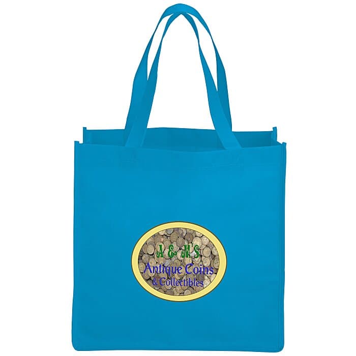 Celebration Shopping Tote Bag - 13 inches x 13 inches - Full Color