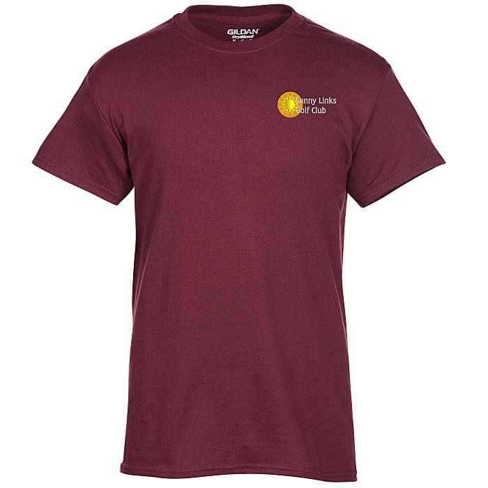 Gildan 5.5-oz DryBlend 50/50 T-Shirt - Embroidered