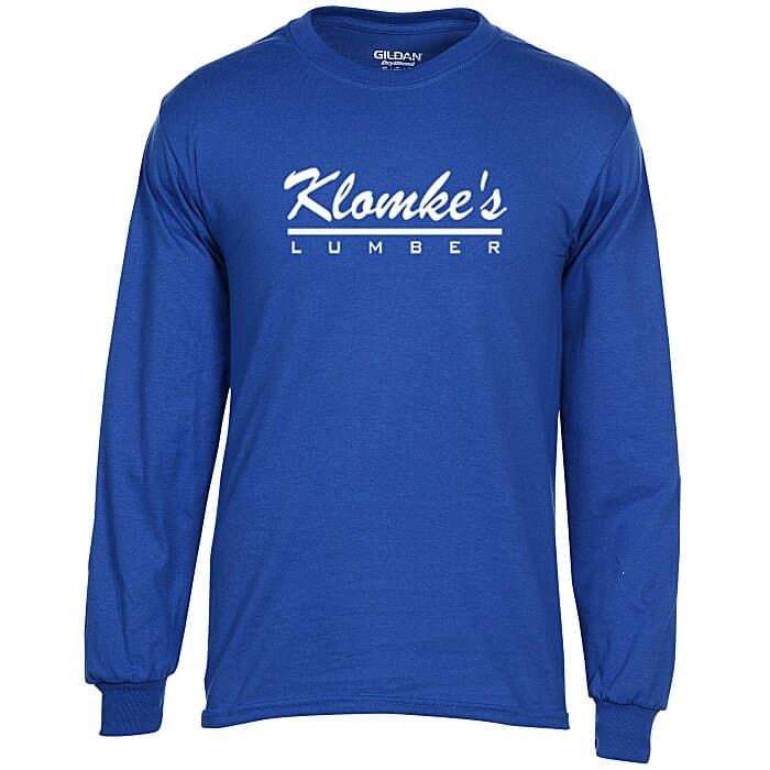 Gildan 5.5-oz DryBlend 50/50 LS T-Shirt - Screen