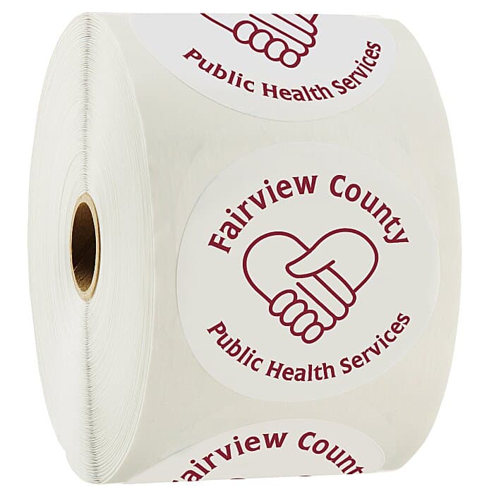 Sticker by the Roll - Circle - 3 inches