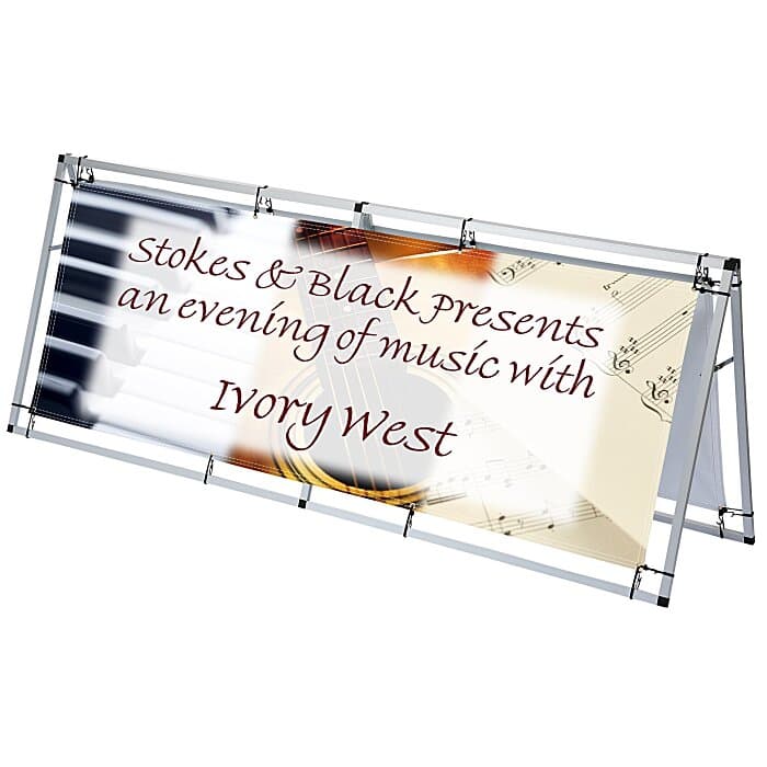 A-Frame Pro Outdoor Banner Sign - 8'