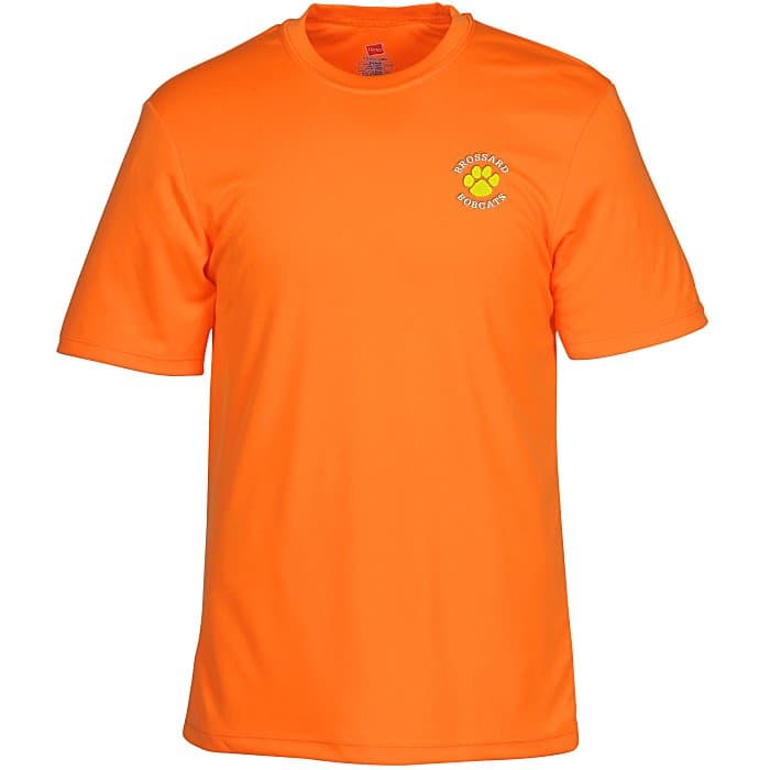 Hanes 4-oz Cool Dri T-Shirt - Men's - Embroidered