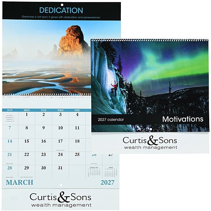 Empowering Thoughts Calendar - Spiral