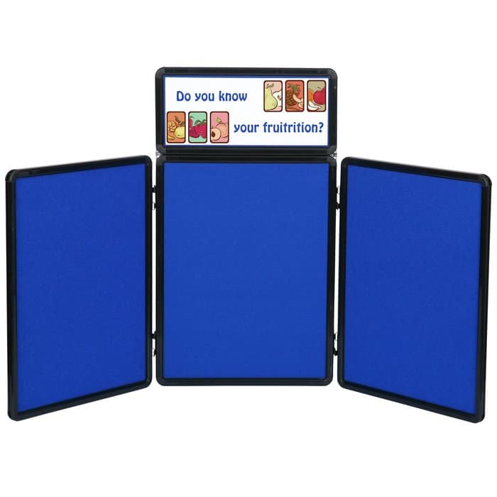 Show N Write Tabletop Display - 4 feet - Header