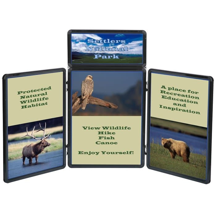 Show N Write Tabletop Display - 4 feet - Full Color