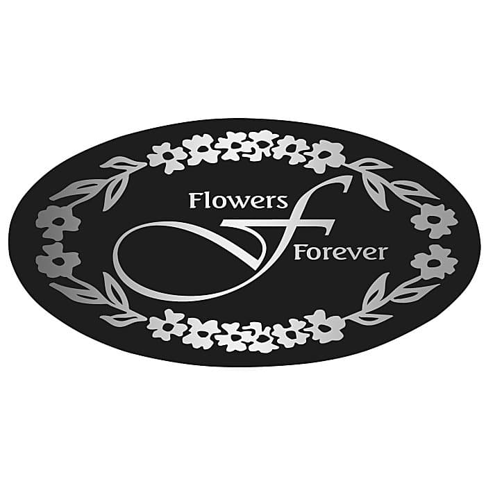 Stamped Seal by the Roll - Oval - 1-1/4 inches x 2-1/4 inches