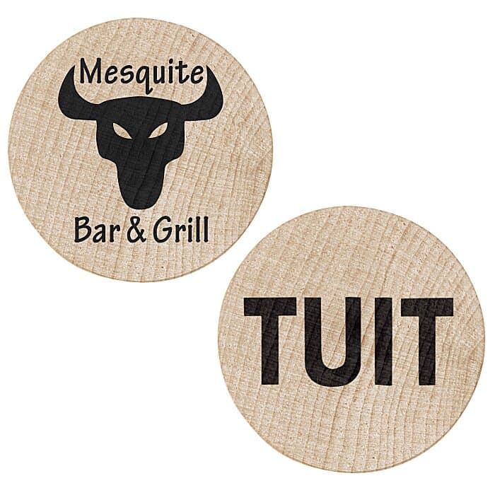 Wooden Nickel - TUIT