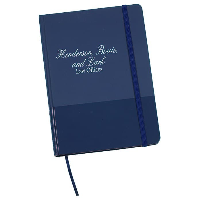 Matte Banded Journal - 7-1/8 inches x 5-1/8 inches