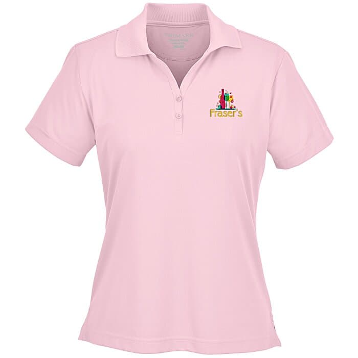 Moreno Textured Micro Polo - Ladies' - Embroidered - 24 hr