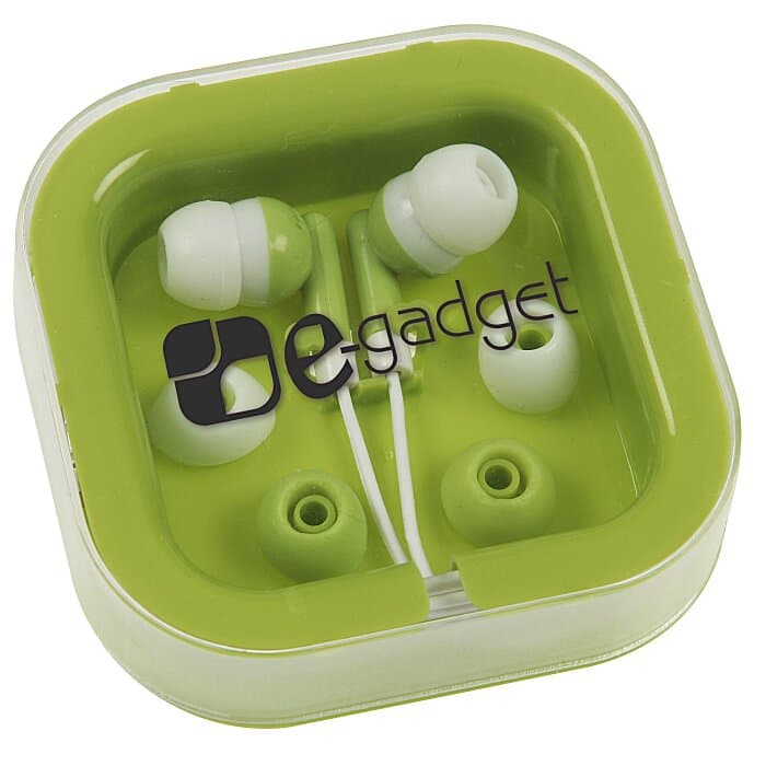 Earbuds with Interchangeable Covers - Colors