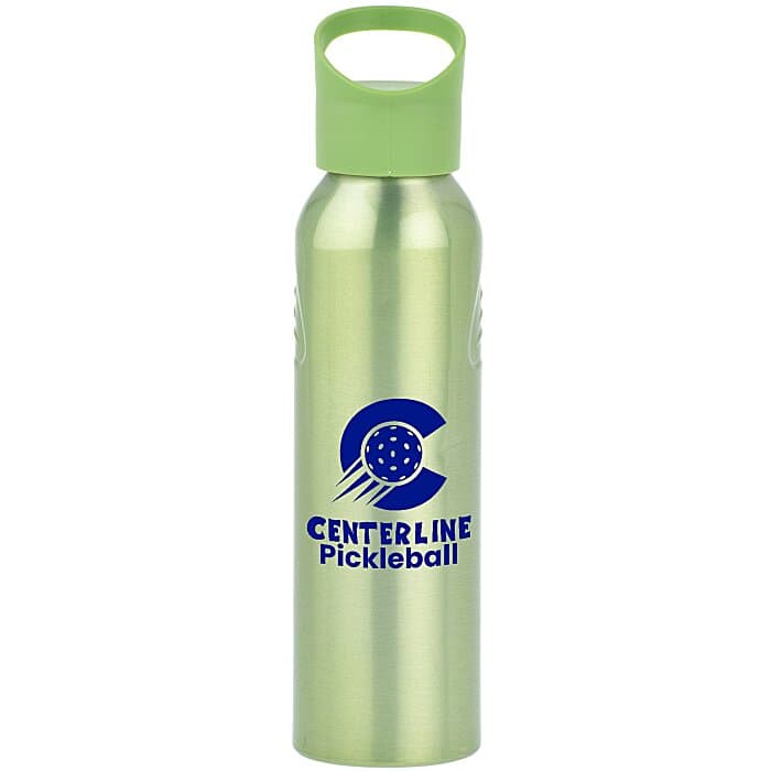 Angle Up Aluminum Sport Bottle - 22 oz
