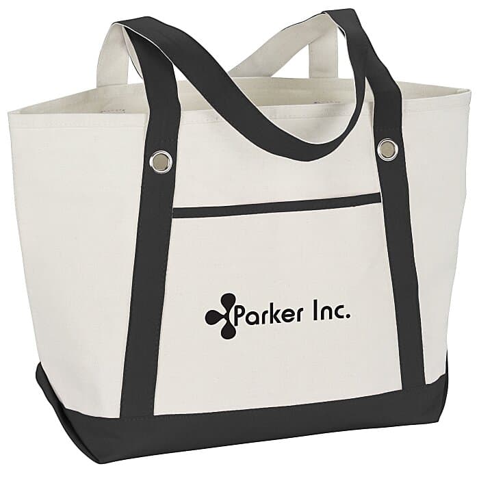 Canvas 12-oz Sailing Tote - 13 inches x 20 1/2 inches