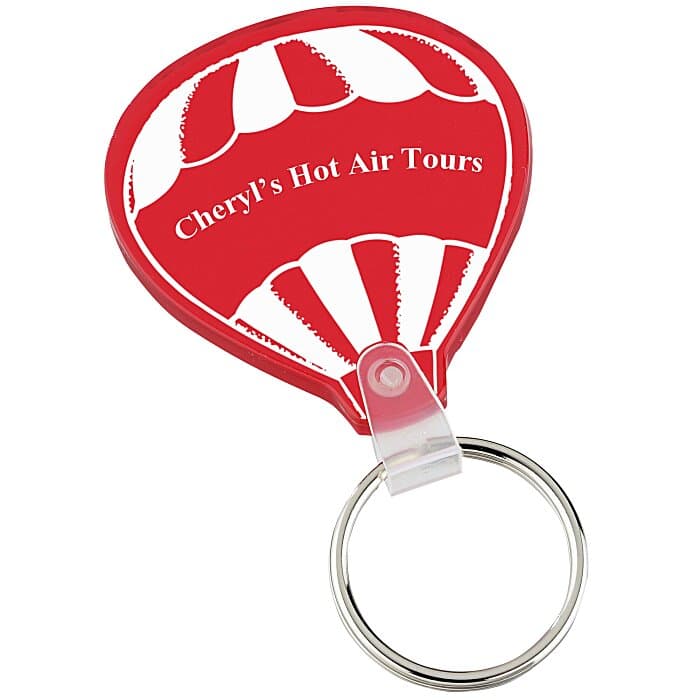 Air Balloon Soft Keychain - Translucent