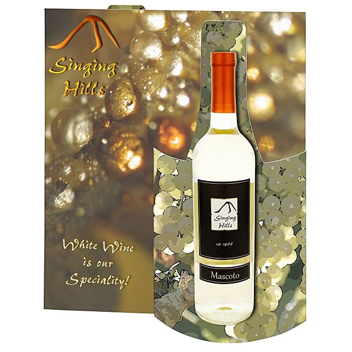 Wave Table Tent - Bottle 1