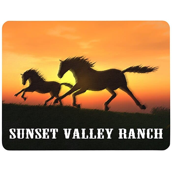 Repositionable Counter Mat Sticker - Rect - 8-1/2 inches x 11 inches