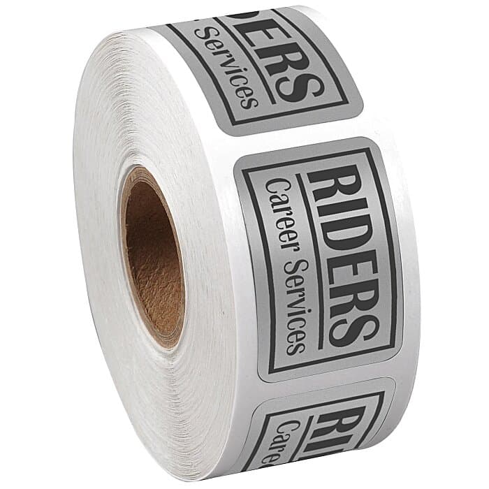 Sticker by the Roll - Rectangle - 1 inch x 1-1/2 inches