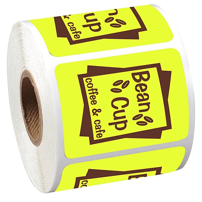 Sticker by the Roll - Rectangle - 1-1/2 inches x 2 inches