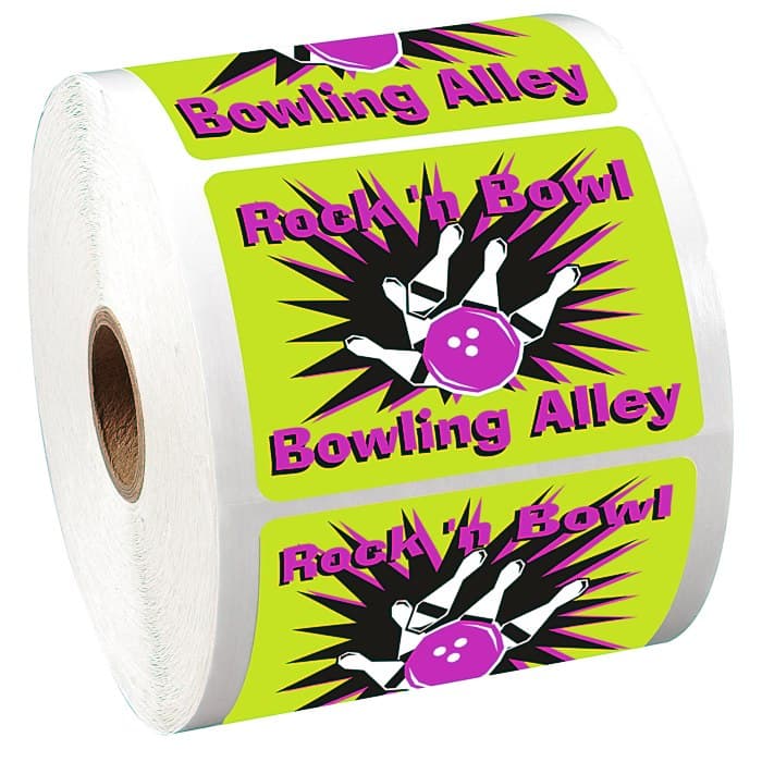Full Color Sticker by the Roll - Rectangle - 2 inches x 2-3/4 inches