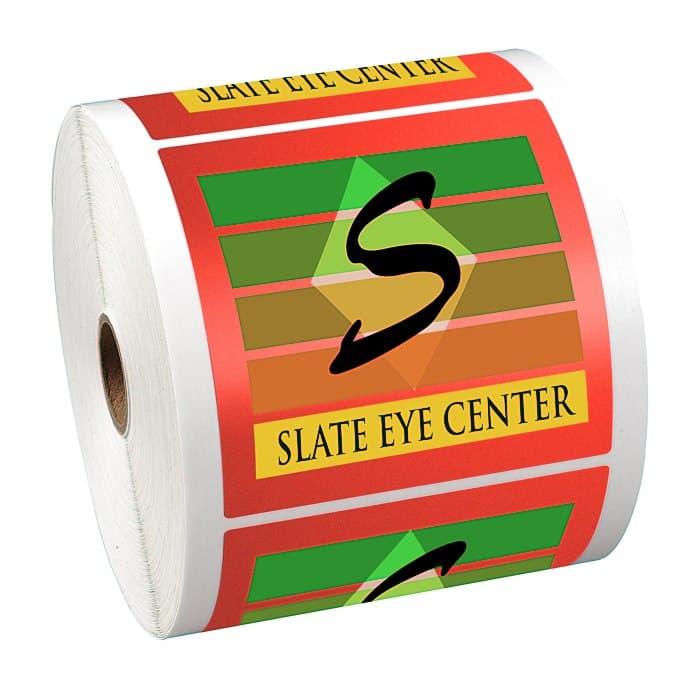 Full Color Sticker by the Roll - Square - 3 3/4 inches x 3 3/4 inches