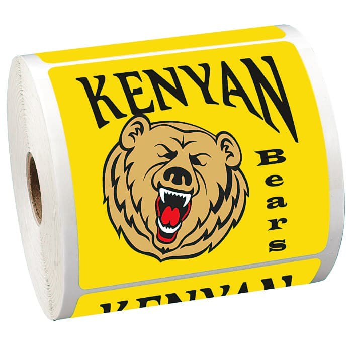 Full Color Sticker by the Roll - Square - 4 inches x 4 inches