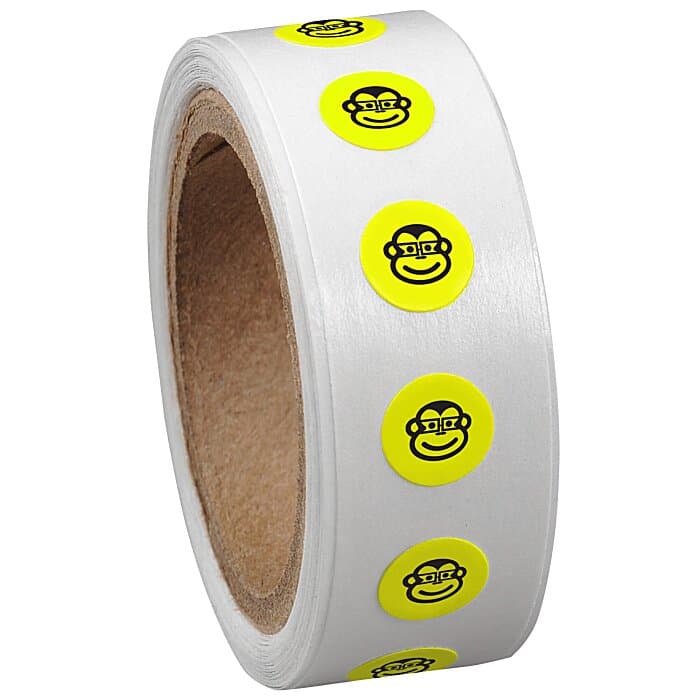 Sticker by the Roll - Circle - 1/4 inch