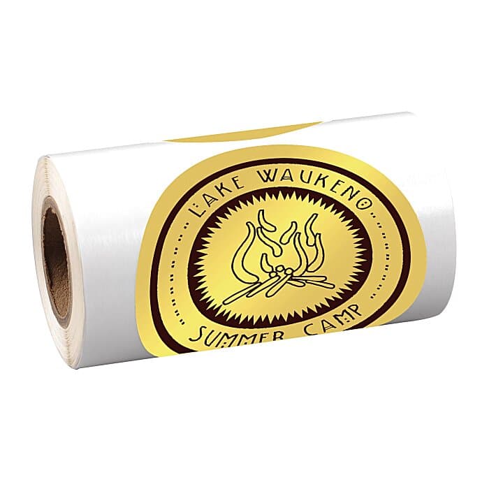Sticker by the Roll - Circle - 2 3/4 inches