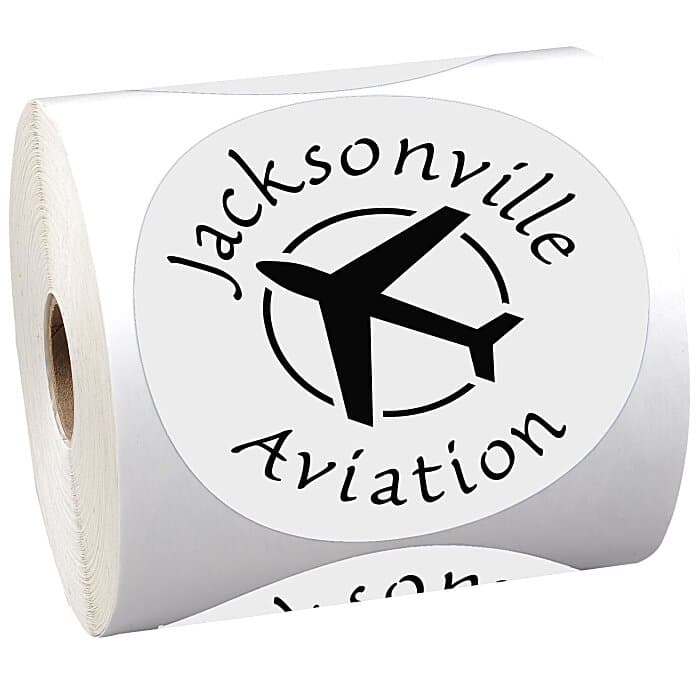 Sticker by the Roll - Circle - 4 inches
