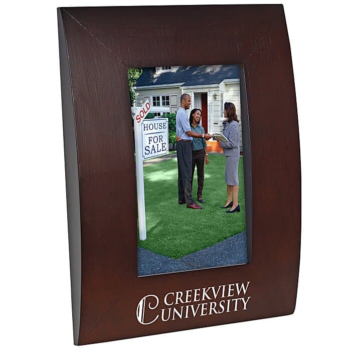 Curved Wood Frame - 4 inches x 6 inches