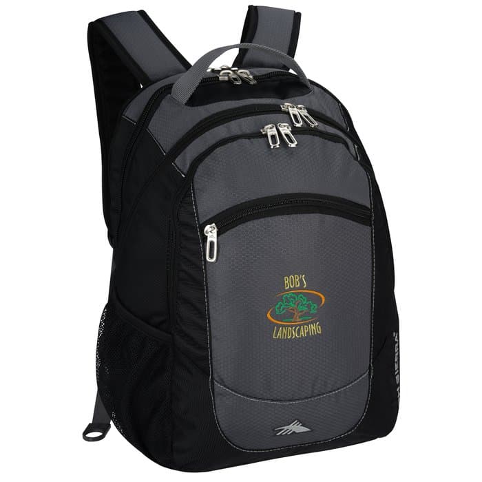 High Sierra Fly-By 17-inch Laptop Backpack - Embroidered