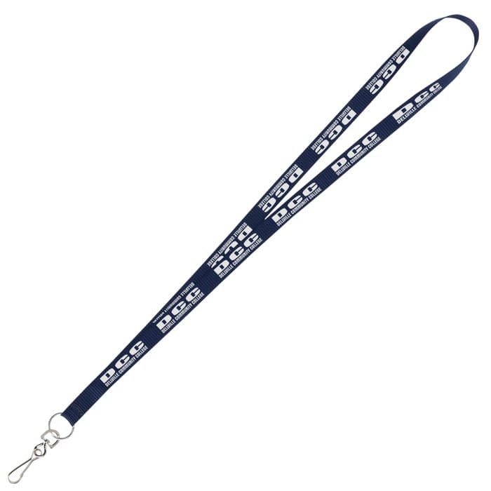 Value Lanyard - 1/2 inch - Metal Swivel Snap Hook