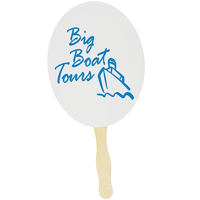 Hand Fan - Oval